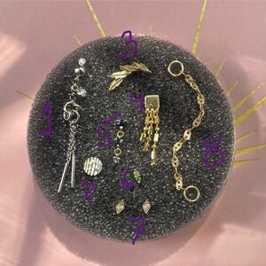 Gold piercing jewelry (YG and WG)